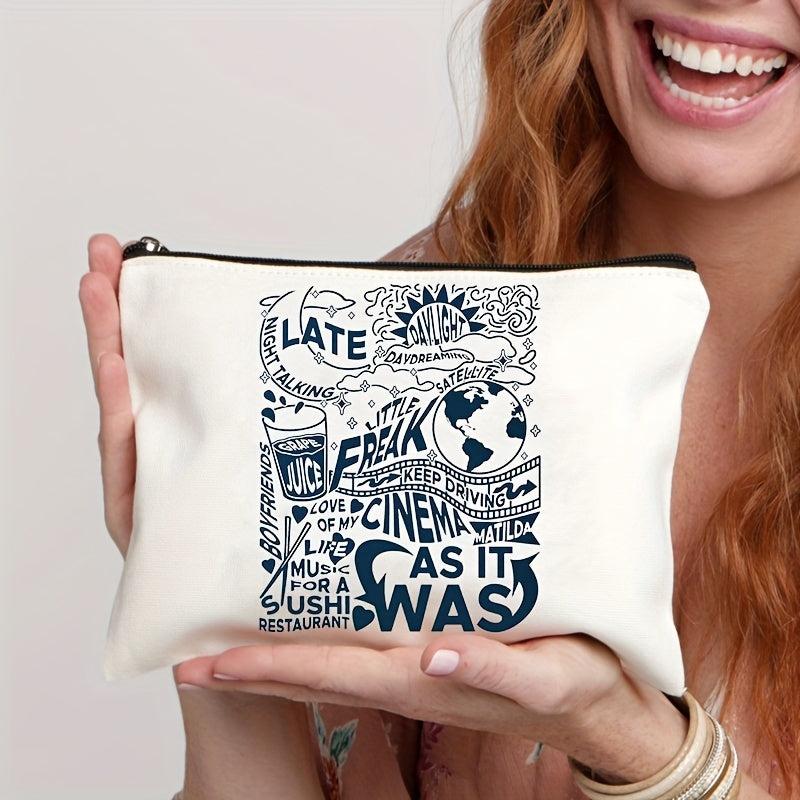 Navy Style Cosmetic Bag Portable Travel Storage Toiletry Makeup Bag