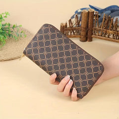 Zip Around Clutch Purse with Wristlet