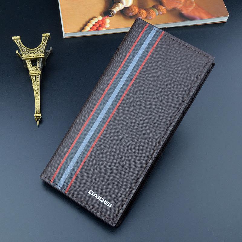 Men's Large Capacity Bifold Wallet