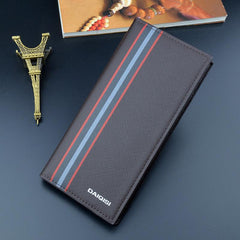 Men's Large Capacity Bifold Wallet