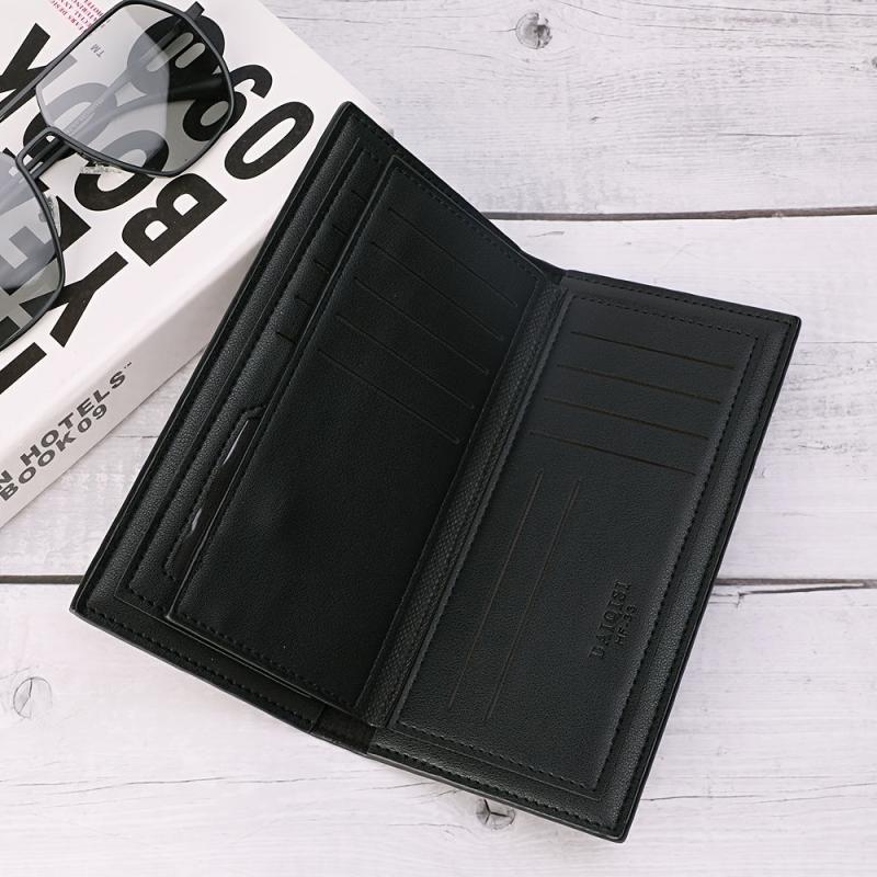 Men's Large Capacity Bifold Wallet