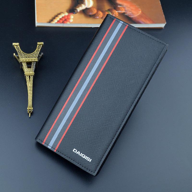 Men's Large Capacity Bifold Wallet