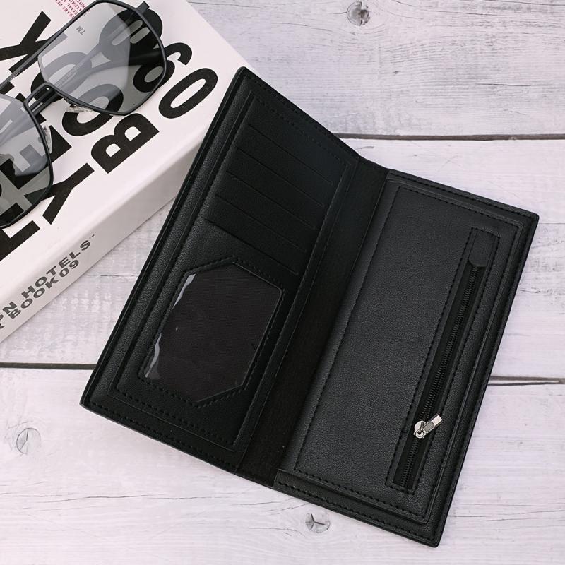 Men's Large Capacity Bifold Wallet