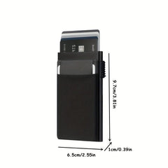 RFID Blocking Card Holder with Coin Pocket