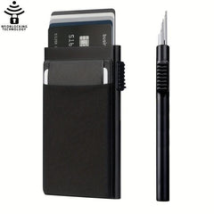 RFID Blocking Card Holder with Coin Pocket