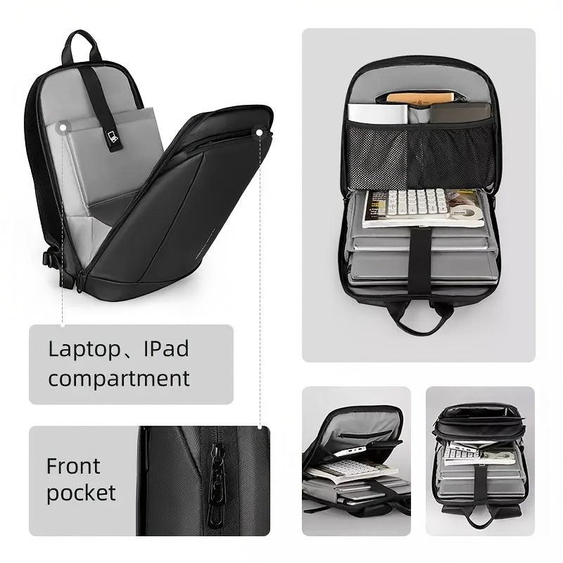 Markryden Thin Business Laptop Bag Backpack Men's Functional Casual Backpack
