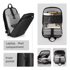 Markryden Thin Business Laptop Bag Backpack Men's Functional Casual Backpack