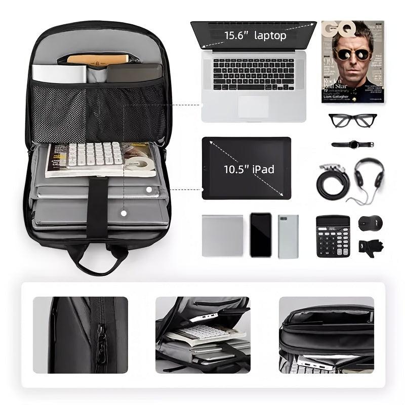 Markryden Thin Business Laptop Bag Backpack Men's Functional Casual Backpack