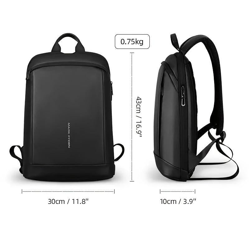 Markryden Thin Business Laptop Bag Backpack Men's Functional Casual Backpack