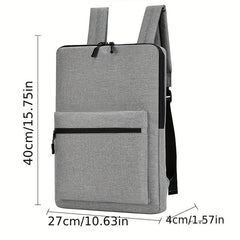 Men's Ultra-thin Business Backpack 35x56x38cm Gray