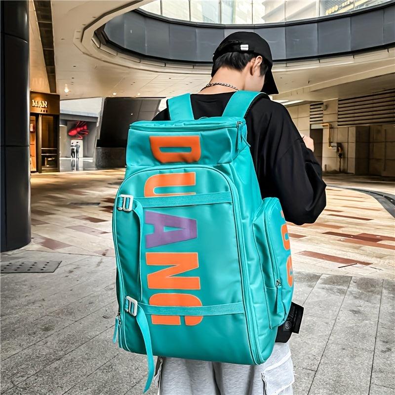 Leisure Oxford Cloth Skateboarding Ski Bag Large Travel Backpack