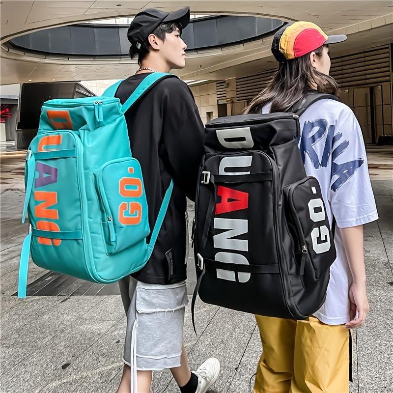 Leisure Oxford Cloth Skateboarding Ski Bag Large Travel Backpack