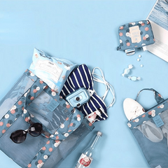 Large Capacity Beach Storage Bag Shoulder Bag