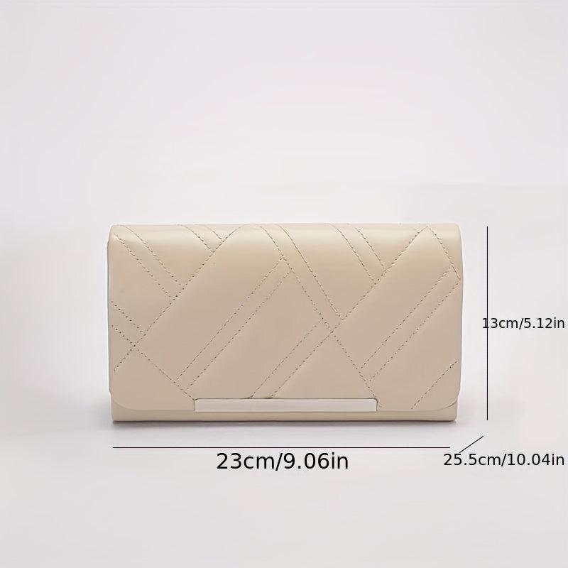 Quilted Evening Bag Formal Dinner Clutch Purse Banquet Handbag