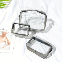 Outdoor PVC Storage Bag Portable Cosmetics Travel Toiletry Bag