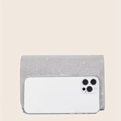 Glitter Evening Bag Chain Shoulder Mini Clutch For Prom Party