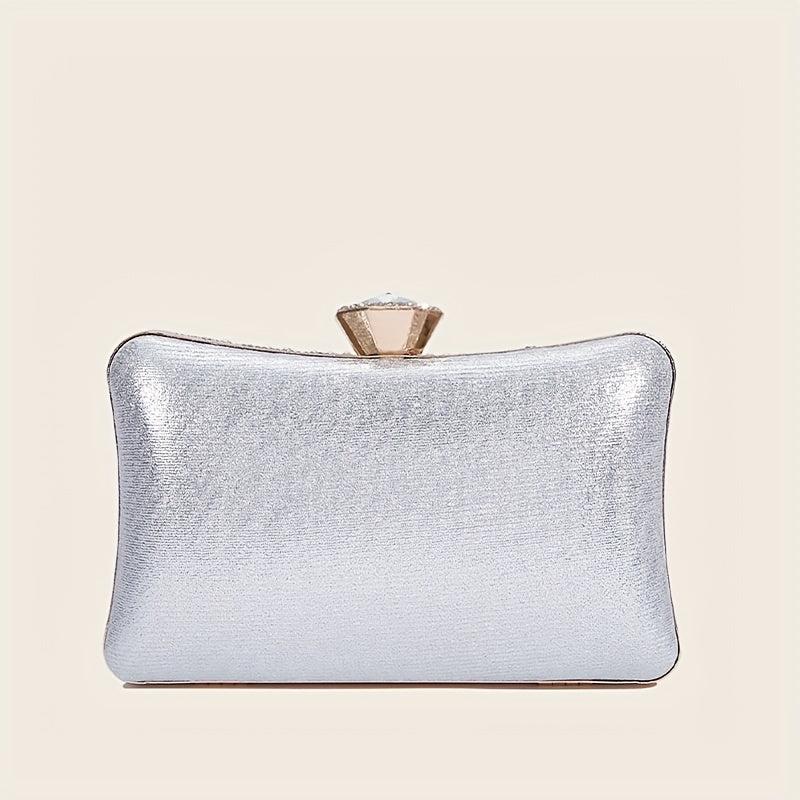 Glitter Rhinestone Evening Bag Dinner Clutch Purse For Wedding Party