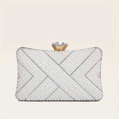 Glitter Rhinestone Evening Bag Dinner Clutch Purse For Wedding Party