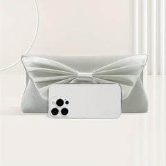 Bowknot Clutch Wallet Evening Bag For Wedding Party