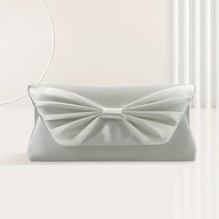 Bowknot Clutch Wallet Evening Bag For Wedding Party
