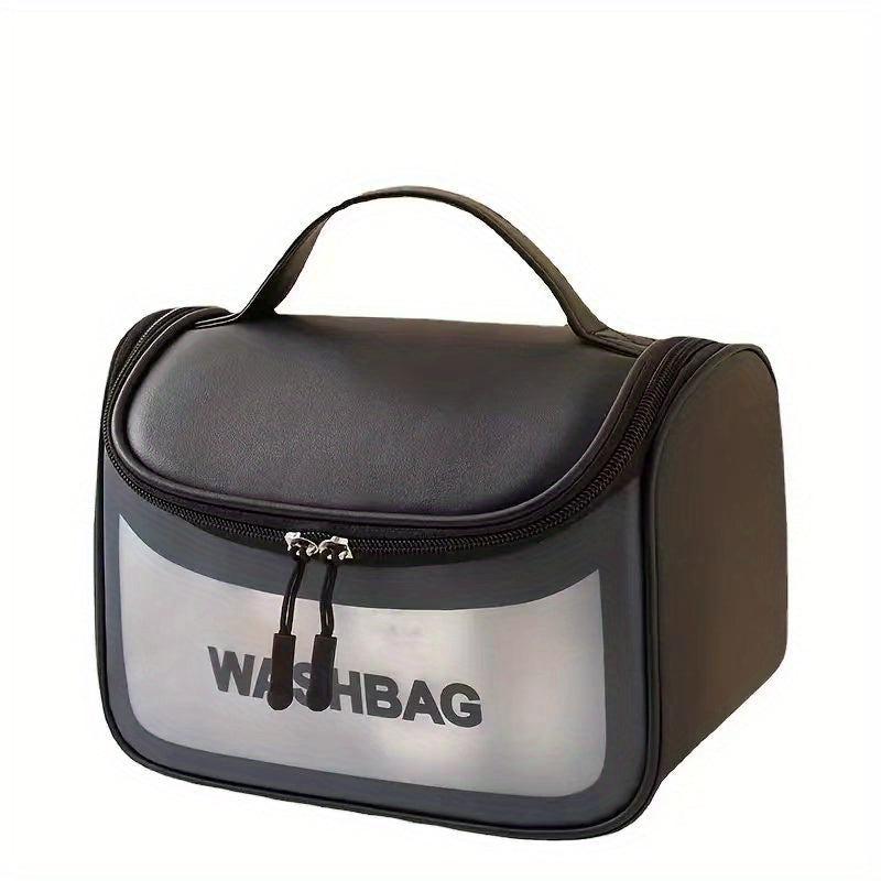 Frosted Transparent Cosmetic Bag Waterproof Toiletry Bag
