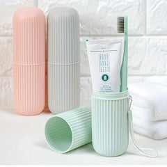 1pc Portable Travel Wash Cup Toothbrush Box