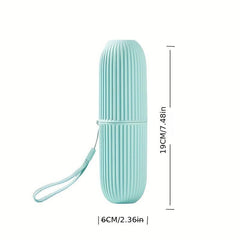 1pc Portable Travel Wash Cup Toothbrush Box