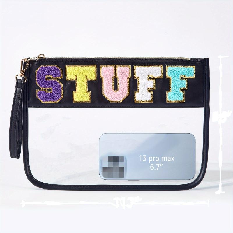 Transparent Zipper Cosmetic Bag Travel Storage Toiletry Bag