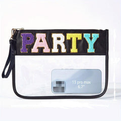 Transparent Zipper Cosmetic Bag Travel Storage Toiletry Bag