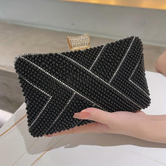 Glitter Clutch Bag Rhinestone Dinner Handbag Wedding Party Prom