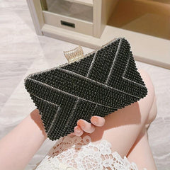 Glitter Clutch Bag Rhinestone Dinner Handbag Wedding Party Prom