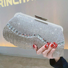 Rhinestone Evening Clutch Bag for Wedding Prom