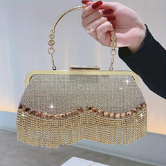 Rhinestone Evening Clutch Bag for Wedding Prom