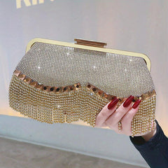 Rhinestone Evening Clutch Bag for Wedding Prom