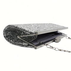 Glitter Sequins Evening Clutch Bag for Party Wedding
