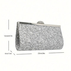 Glitter Sequins Evening Clutch Bag for Party Wedding