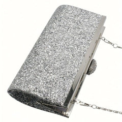 Glitter Sequins Evening Clutch Bag for Party Wedding