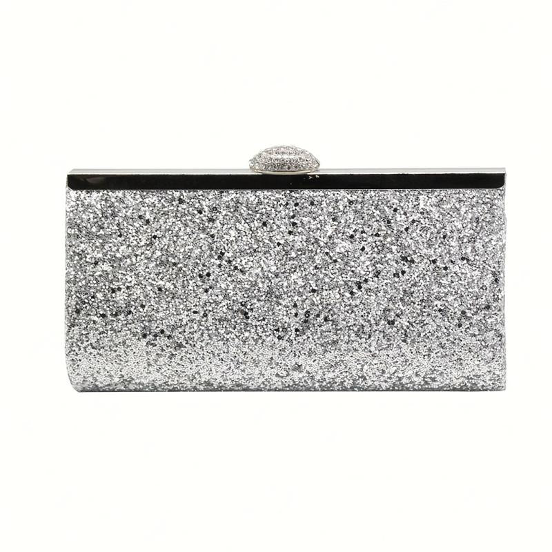 Glitter Sequins Evening Clutch Bag for Party Wedding