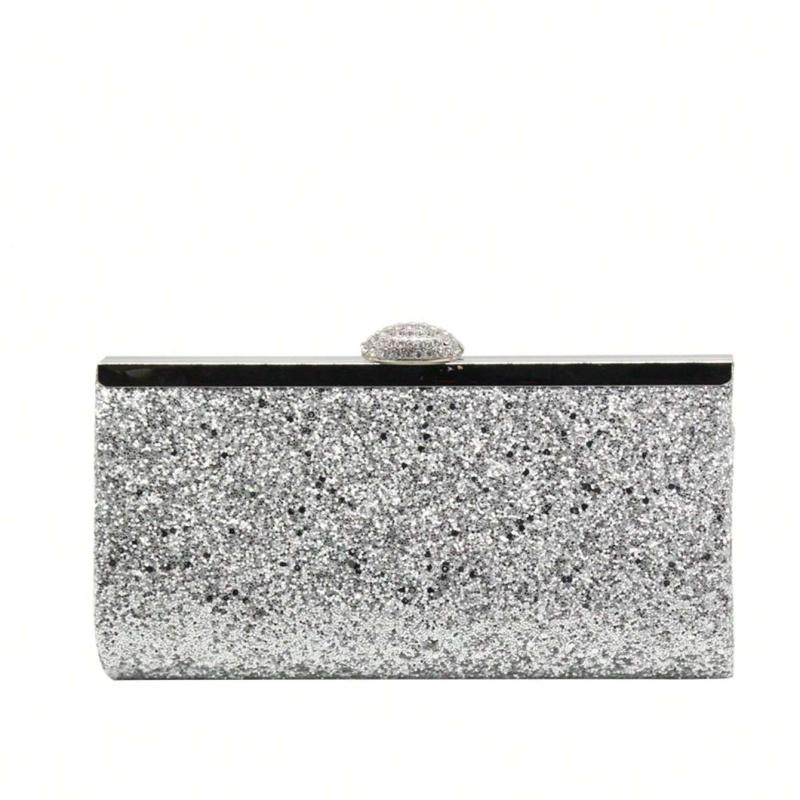 Glitter Sequins Evening Clutch Bag for Party Wedding