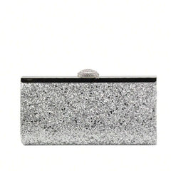 Glitter Sequins Evening Clutch Bag for Party Wedding