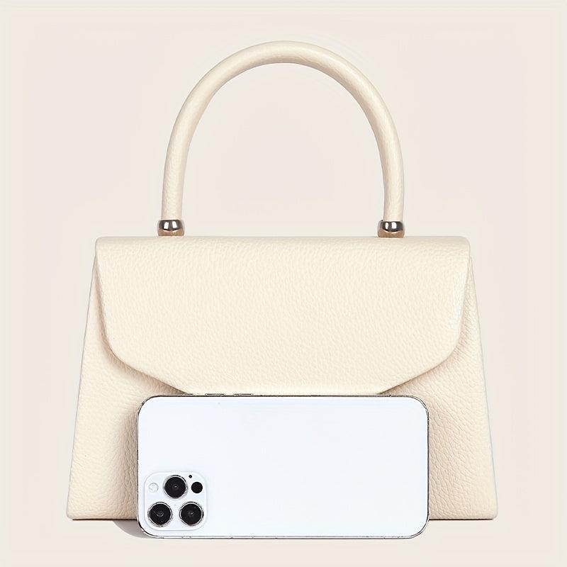 Women's Chain Crossbody Top Handle Flap Purse
