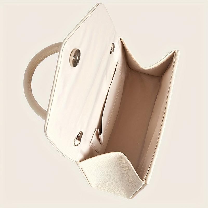 Women's Chain Crossbody Top Handle Flap Purse