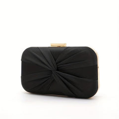 Minimalist Ruched Evening Bag Classic Clutch Chain Bag