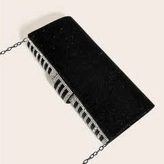 Glitter Wedding Clutch Rhinestone Evening Bag for Party