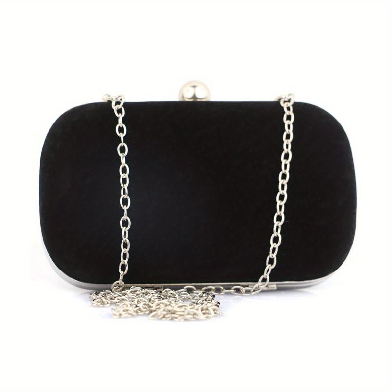 Velvet Evening Bag Formal Dinner Clutch Purse Banquet Handbag