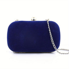 Velvet Evening Bag Formal Dinner Clutch Purse Banquet Handbag