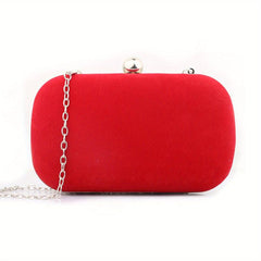 Velvet Evening Bag Formal Dinner Clutch Purse Banquet Handbag