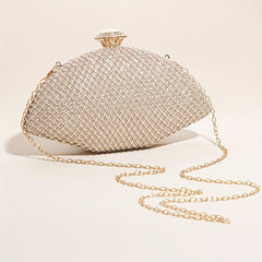 Glitter Evening Bag Classic Clutch Shoulder Chain Party Bag
