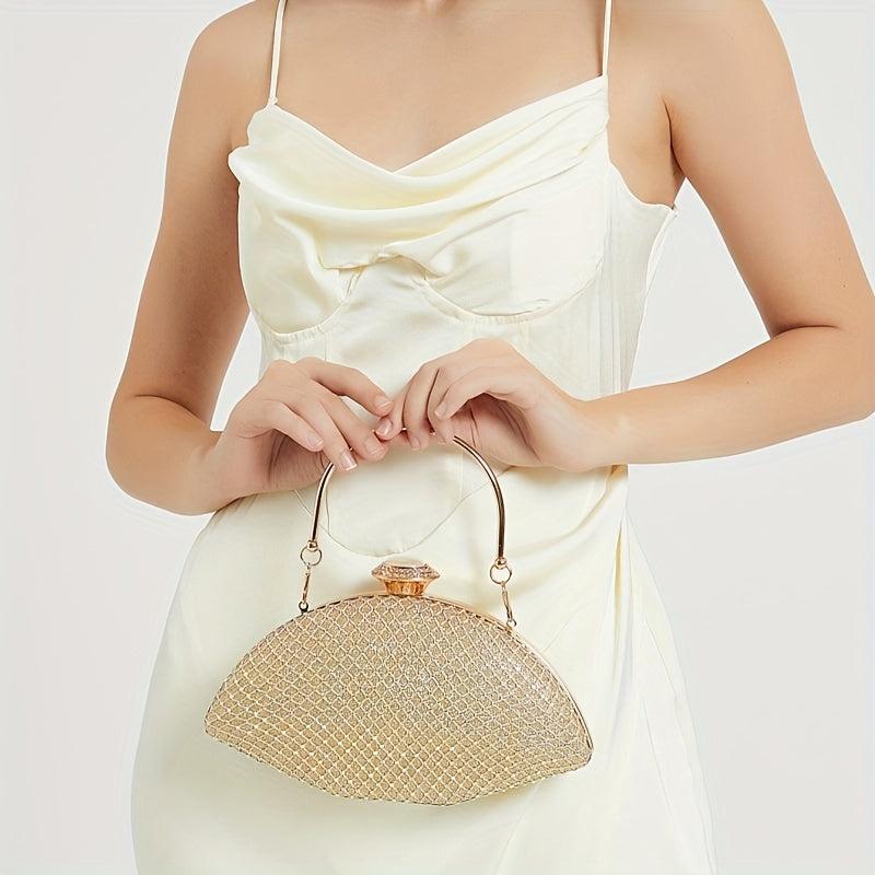 Glitter Evening Bag Classic Clutch Shoulder Chain Party Bag