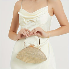 Glitter Evening Bag Classic Clutch Shoulder Chain Party Bag